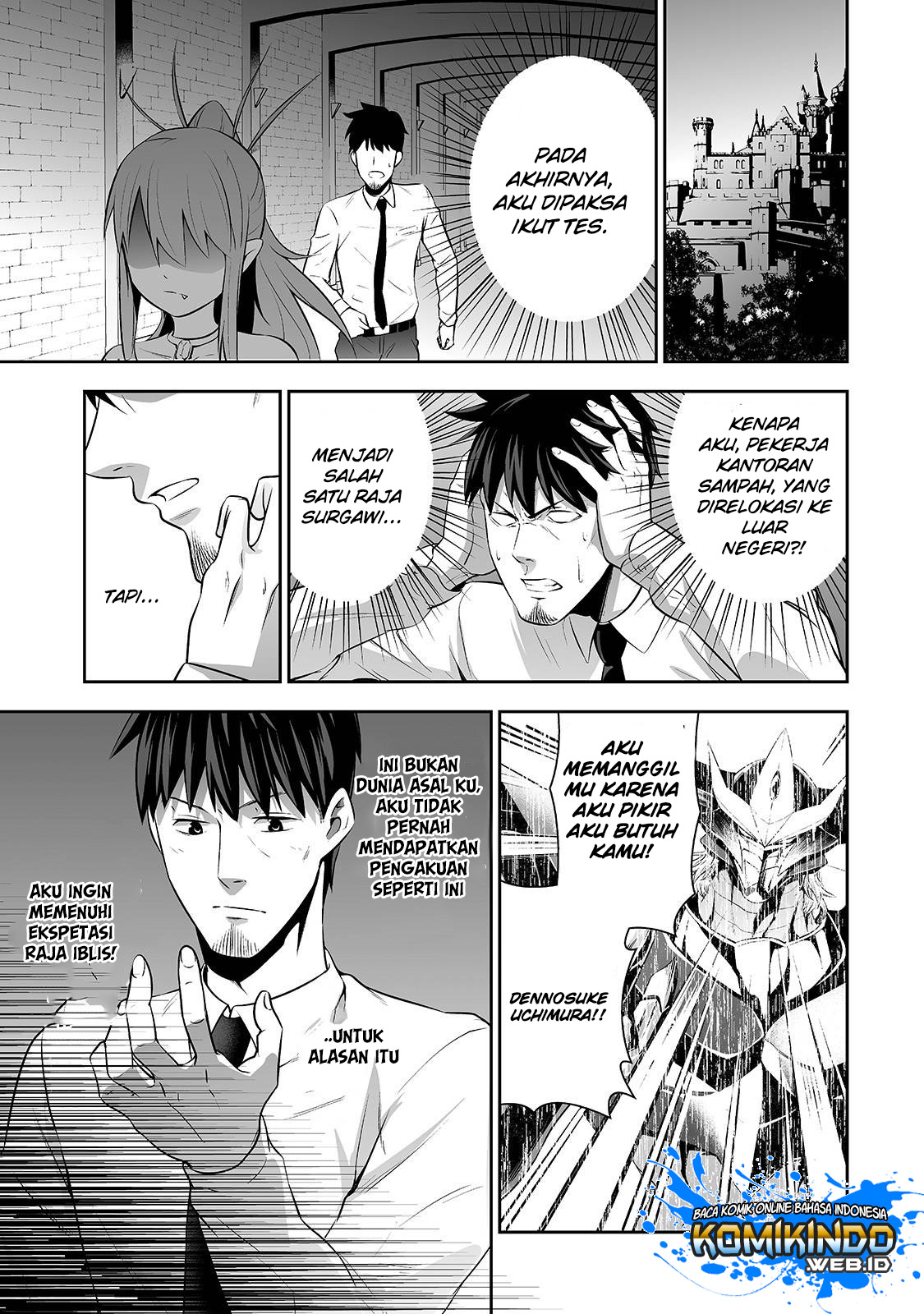 Salaryman Ga Isekai Ni Ittara Shitennou Ni Natta Hanashi